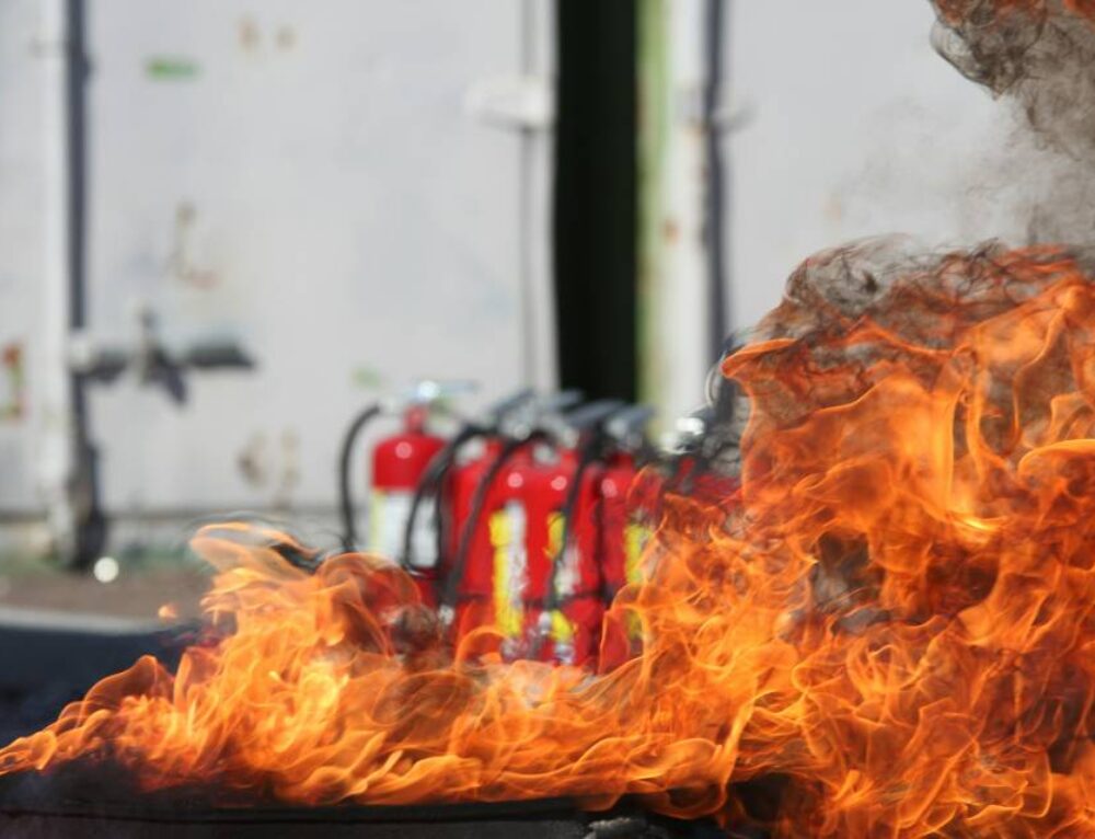 День рождения огнетушителя в Красноярске